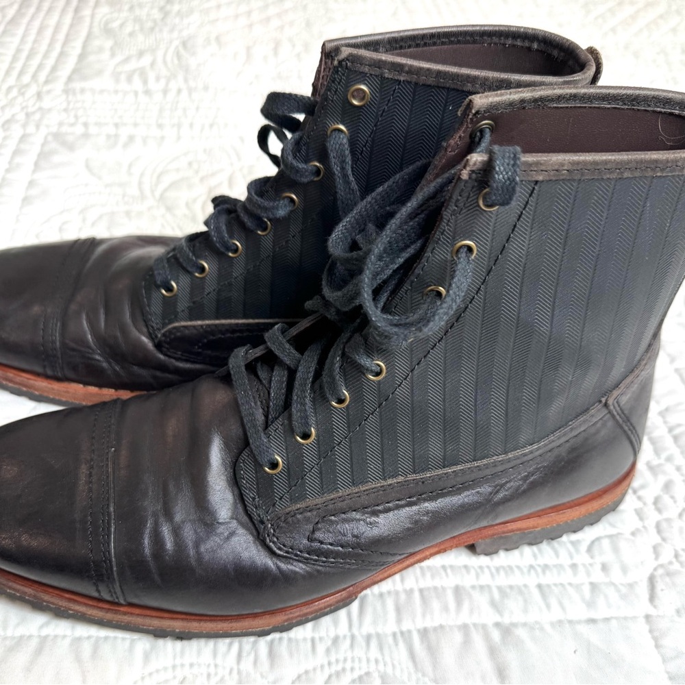 Timberland Black Leather Boots